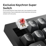 Keychron V6 8K QMK 有線メカニカルキーボード