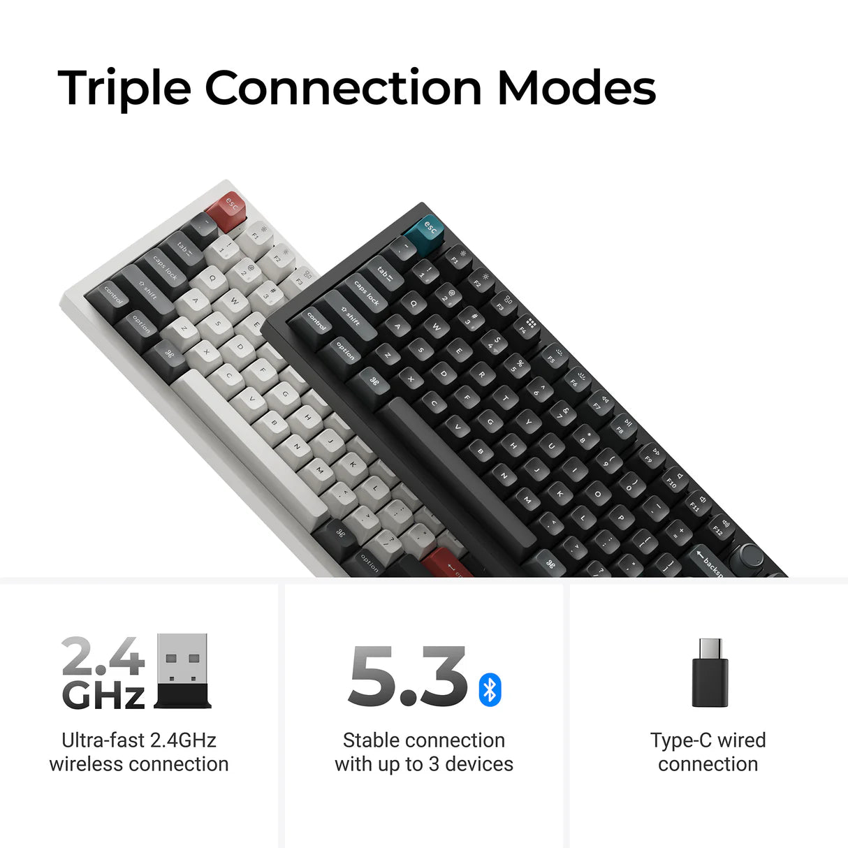 Keychron Q6 Ultra 8K ワイヤレスカスタムメカニカルキーボード