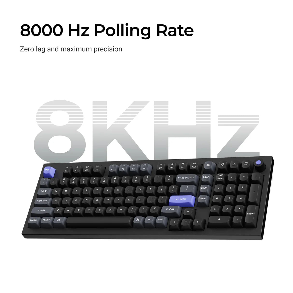 Keychron Q5 HE 8K 磁気スイッチキーボード