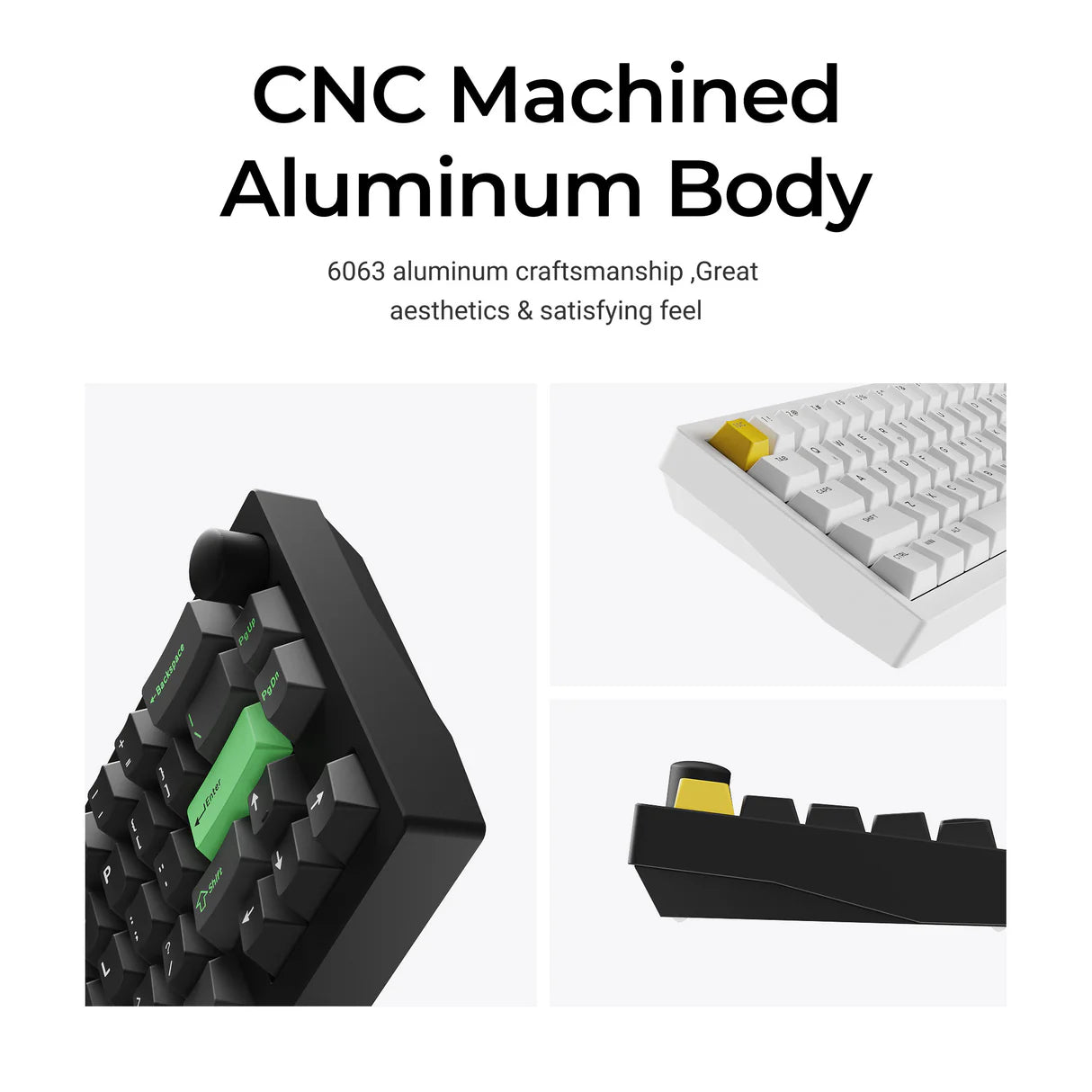 Lemokey P2 HE 磁気スイッチ ワイヤレスカスタムゲーミングキーボード (US ANSI Layout)