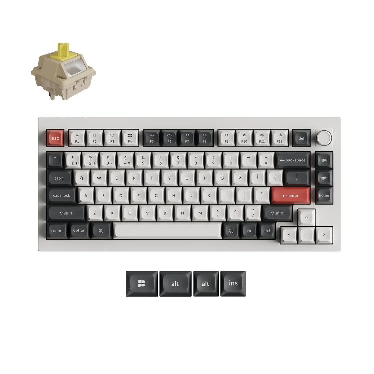 Keychron Q1 Ultra 8K ワイヤレスカスタムメカニカルキーボード