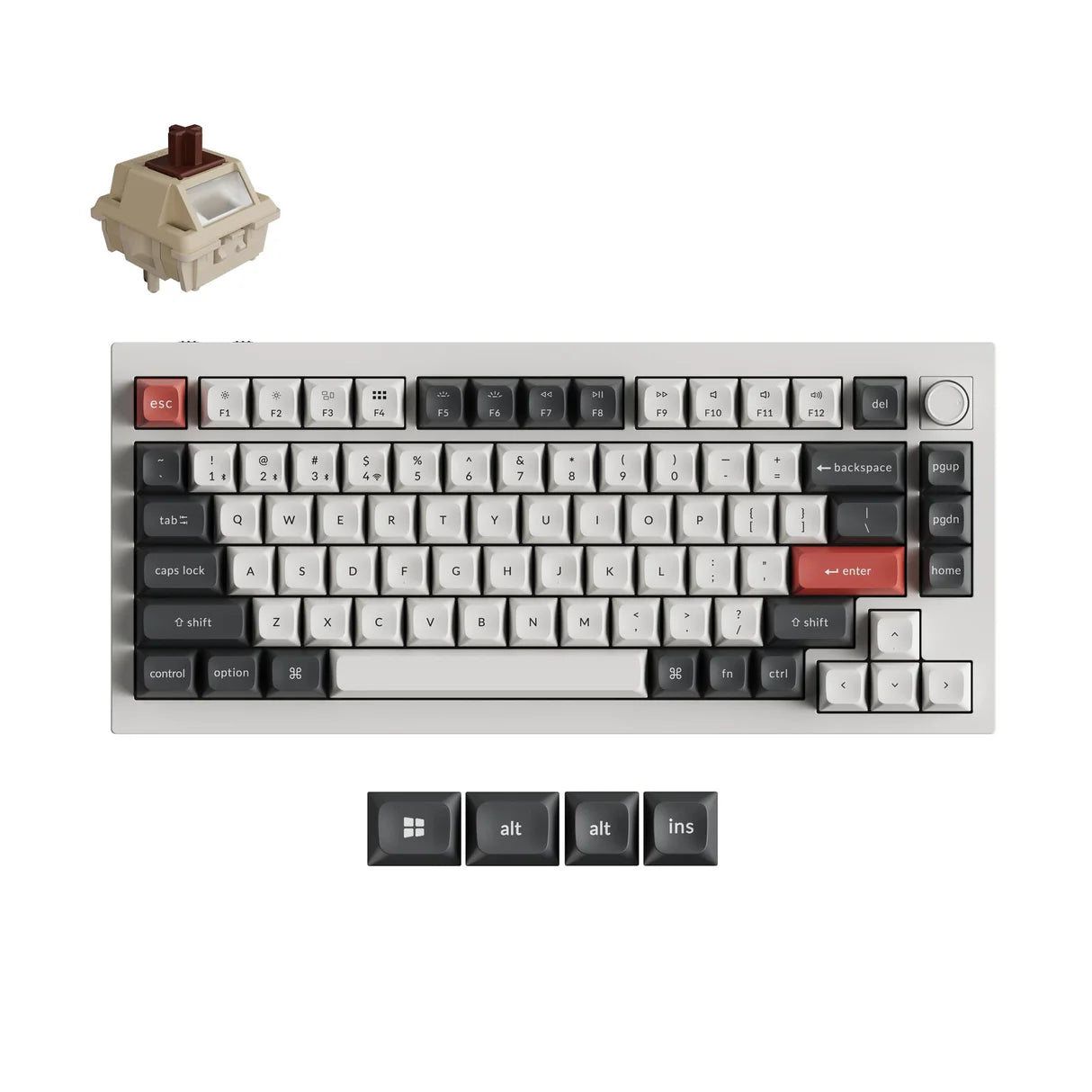 Keychron Q1 Ultra 8K ワイヤレスカスタムメカニカルキーボード
