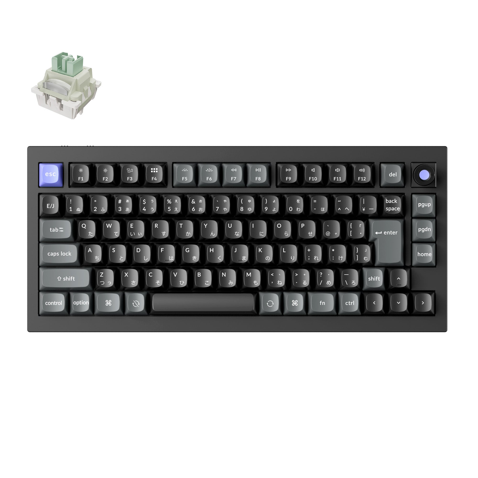 Keychron Q1 HE 8K 磁気スイッチキーボード (JIS配列)