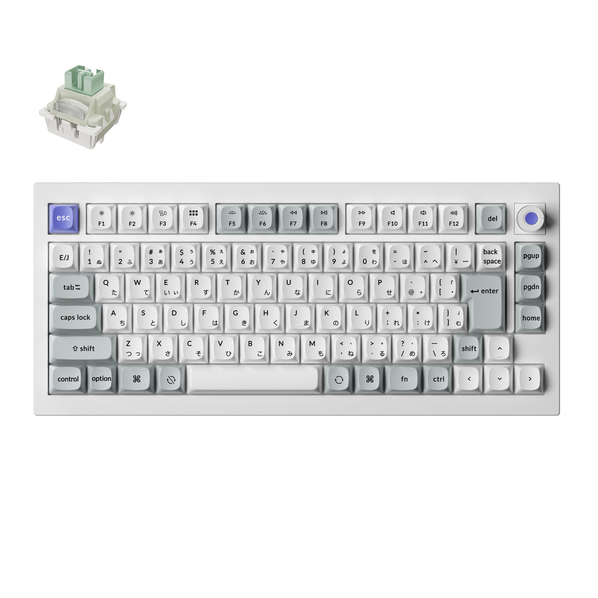 Keychron Q1 HE 8K 磁気スイッチキーボード (JIS配列)