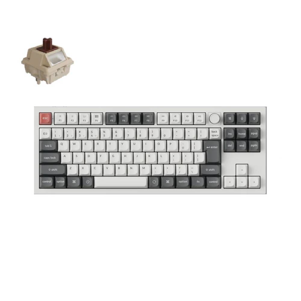 Keychron Q3 Ultra 8K ワイヤレスカスタムメカニカルキーボード  日本語配列（かな刻印なし）