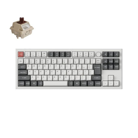 Keychron Q3 Ultra 8K ワイヤレスカスタムメカニカルキーボード  日本語配列（かな刻印なし）