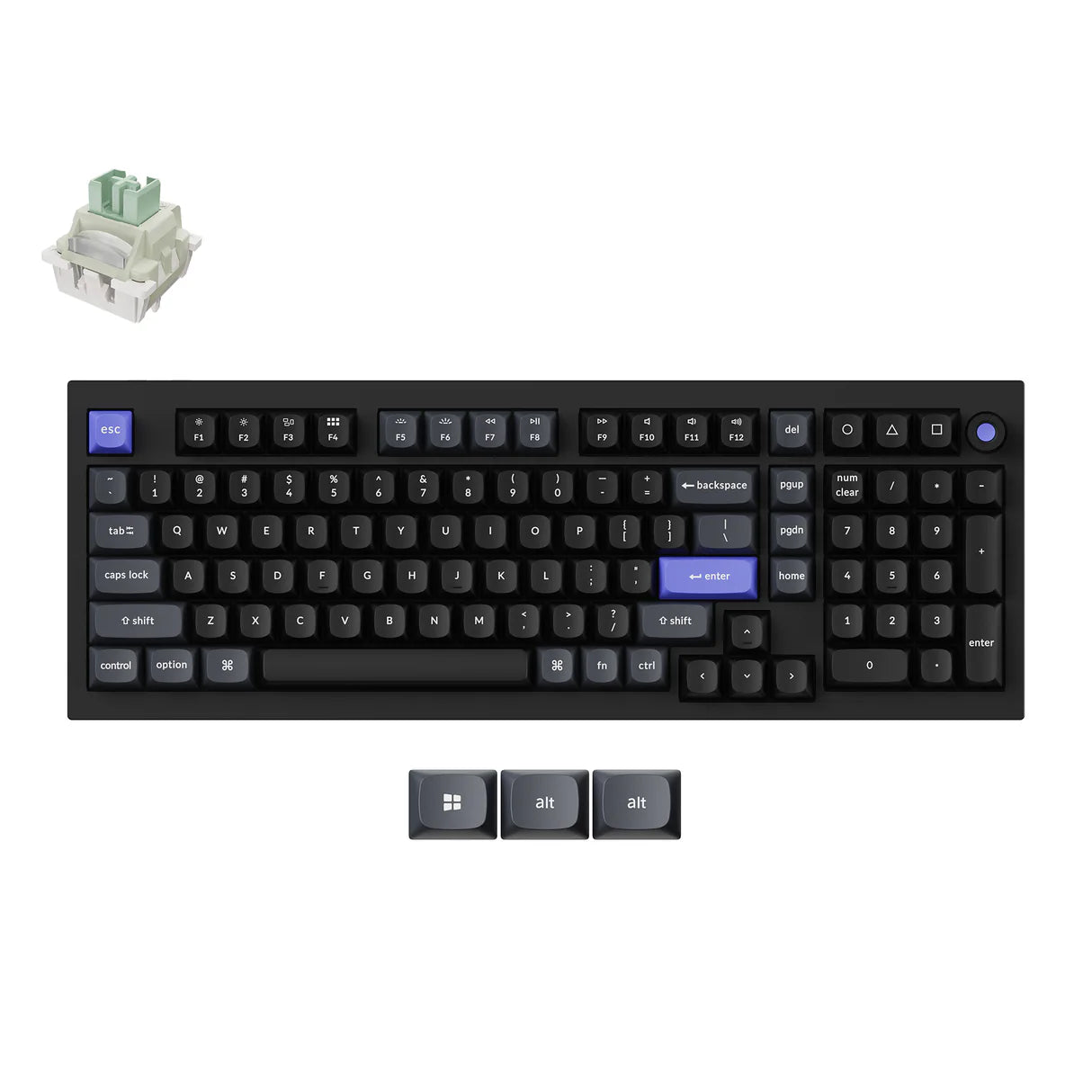 Keychron Q5 HE 8K 磁気スイッチキーボード – Keychron Japan