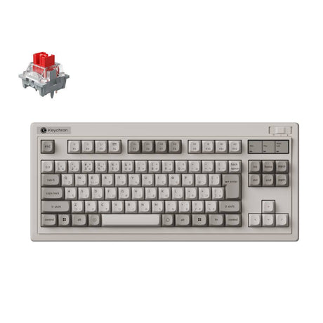 Keychron R3 QMK ワイヤレスメカニカルキーボード  JIS配列