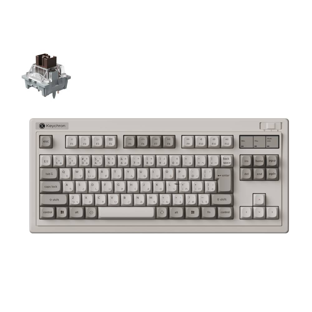 Keychron R3 QMK ワイヤレスメカニカルキーボード  JIS配列