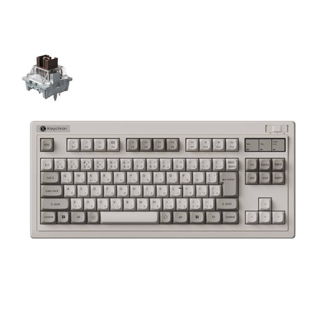 Keychron R3 QMK ワイヤレスメカニカルキーボード  JIS配列