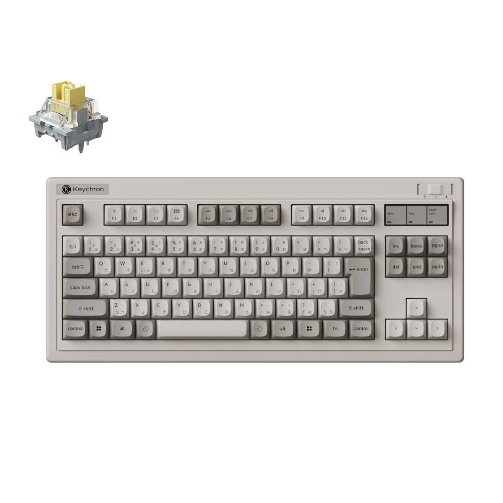 Keychron R3 QMK ワイヤレスメカニカルキーボード  JIS配列