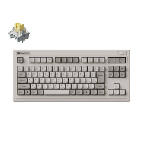 Keychron R3 QMK ワイヤレスメカニカルキーボード  JIS配列