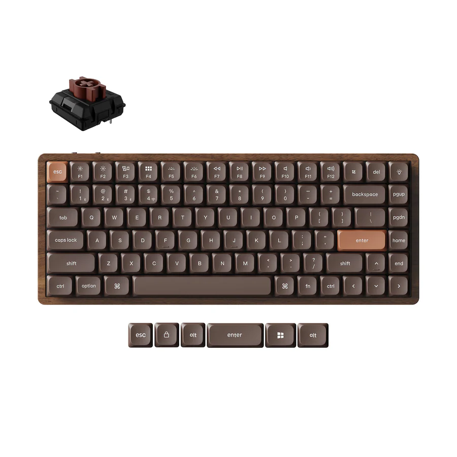 Keychron K3 Max QMK ワイヤレス・カスタムメカニカルキーボード - オールウッド スペシャルエディション