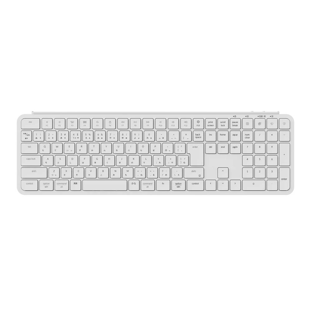 Keychron B6 Pro 超薄型ワイヤレスキーボード（JIS版）