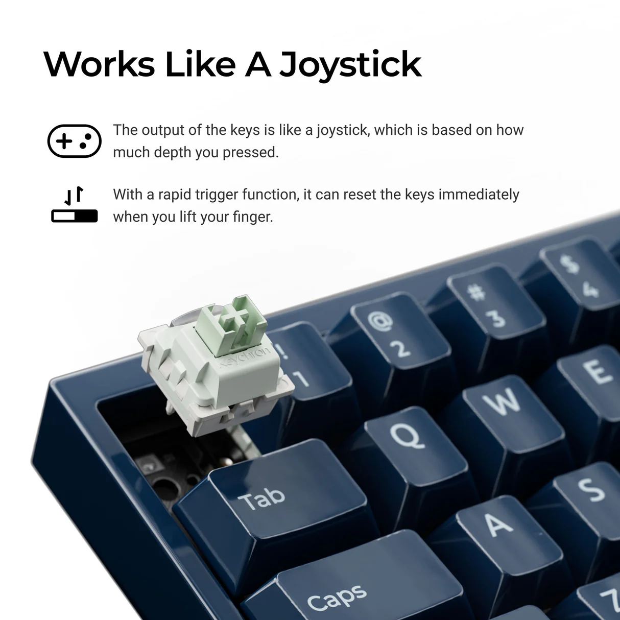 Keychron Q16 HE 8K 磁気スイッチ セラミック製キーボード