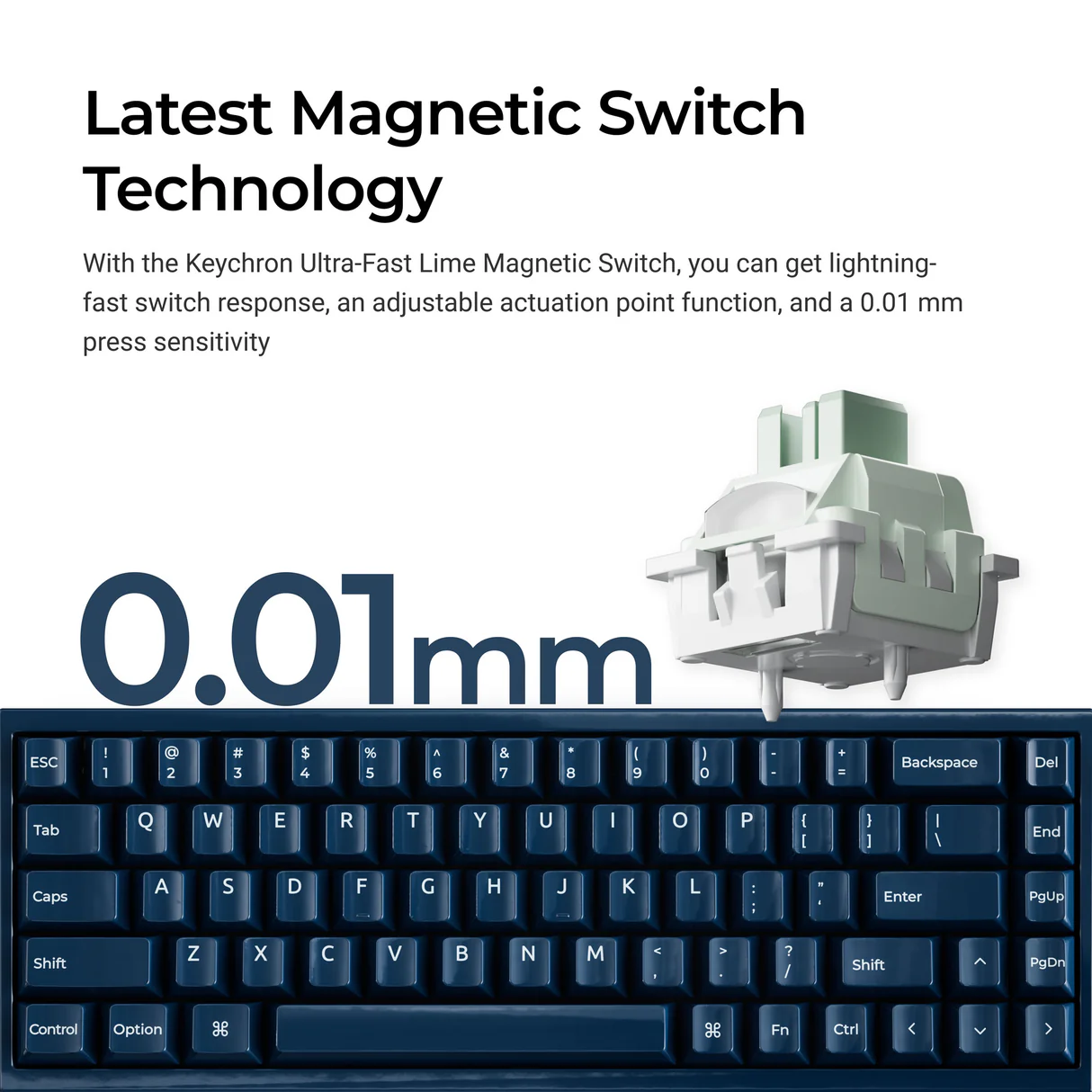 Keychron Q16 HE 8K 磁気スイッチ セラミック製キーボード Keychron Q16 HE 8K 磁気スイッチ セラミック製キーボード – Keychron