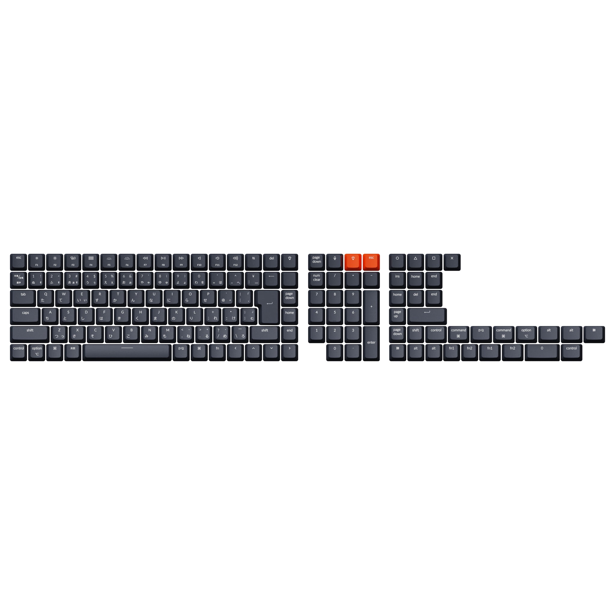 Keychron JIS 配列  ABS フルセット キーキャップ