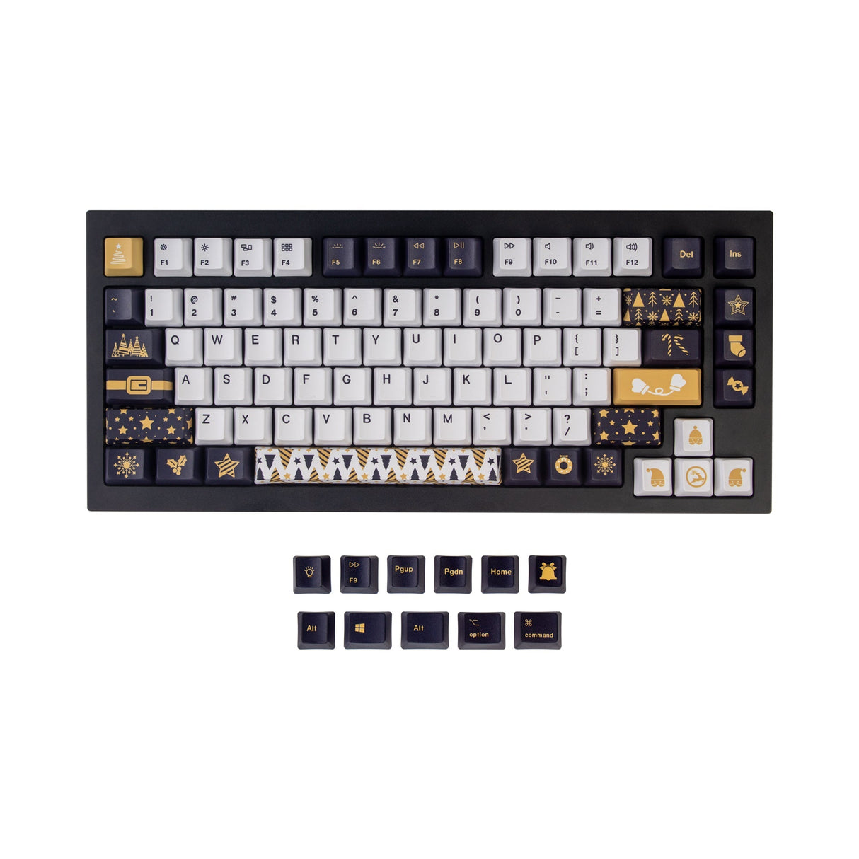 OEM 昇華型染色 PBT キーキャップセット - クリスマスプレゼント