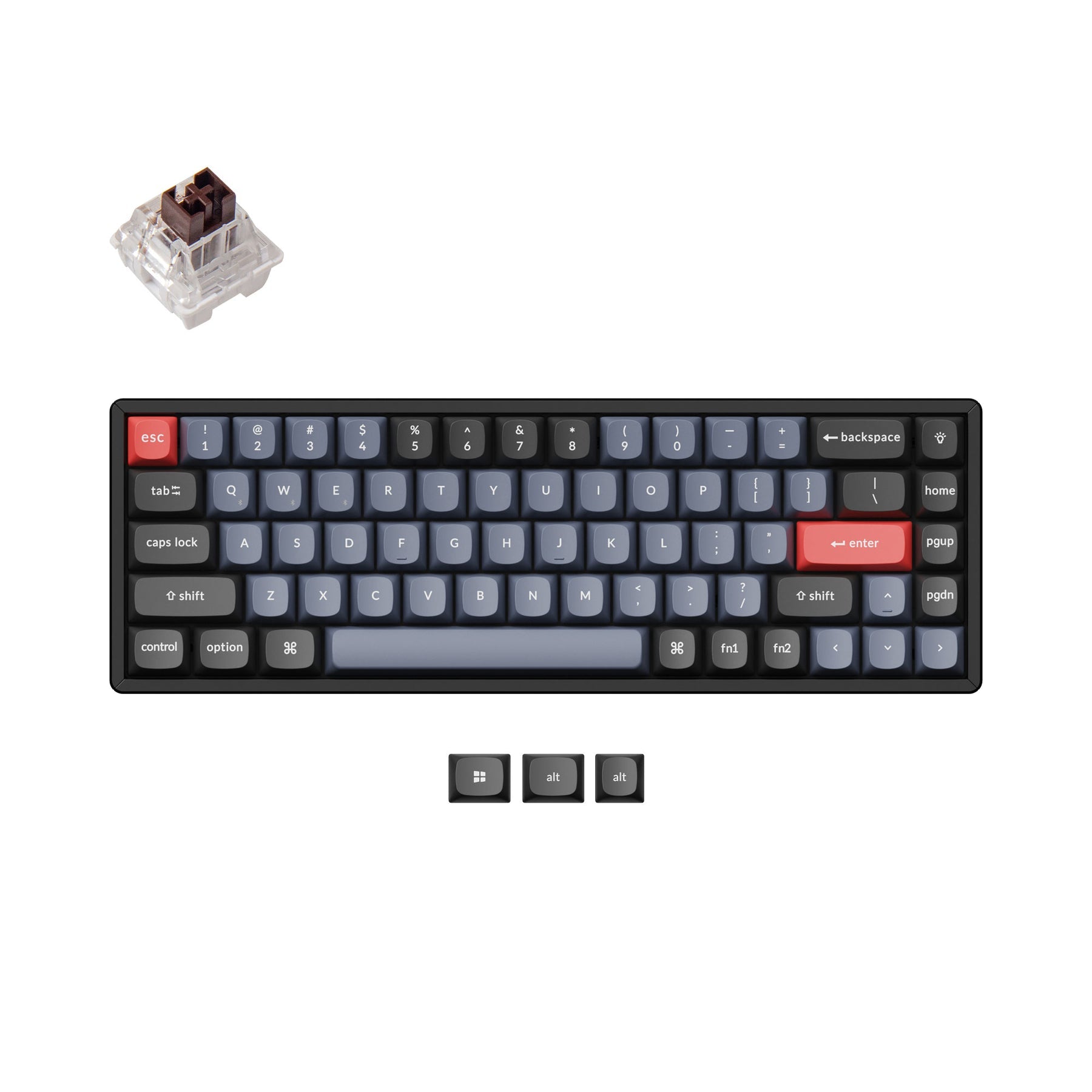 Keychron K6 Pro QMK/VIA ワイヤレスカスタムメカニカルキーボード（US 