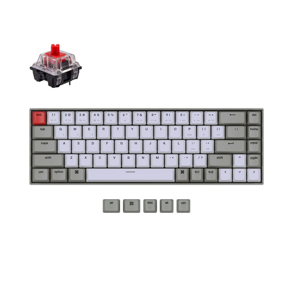 Keychron K6 非バックライト ワイヤレス メカニカル キーボード