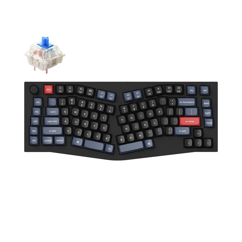 Keychron Q10 (Alice レイアウト) QMK カスタムメカニカルキーボード（US ANSI 配列）