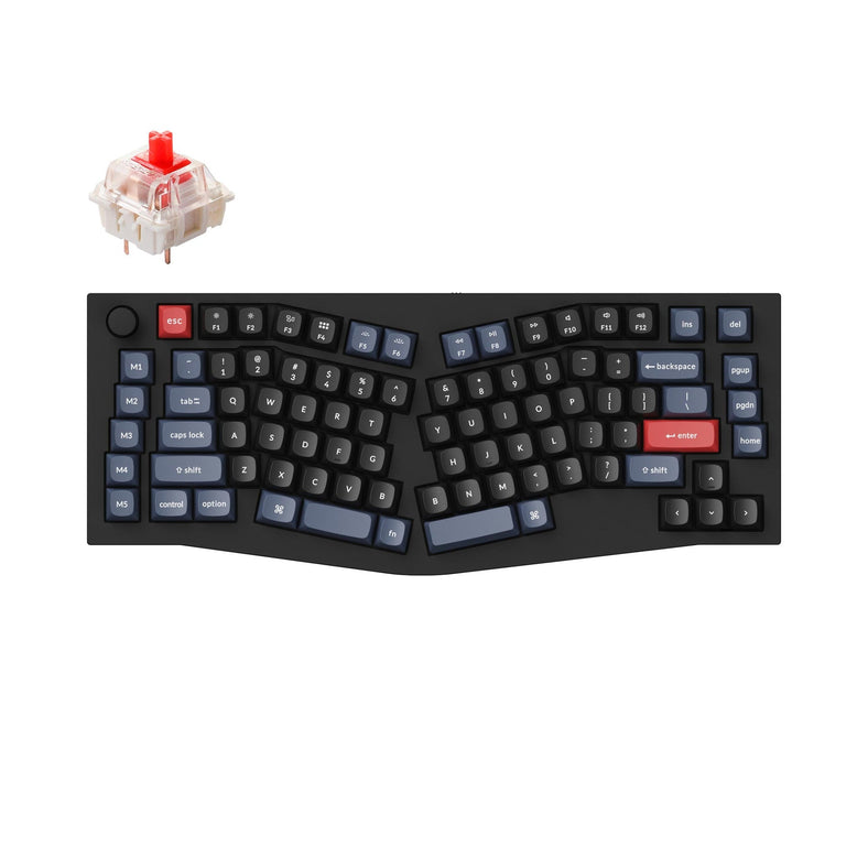 Keychron Q10 (Alice レイアウト) QMK カスタムメカニカルキーボード（US ANSI 配列）