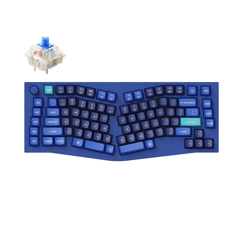 Keychron Q10 (Alice レイアウト) QMK カスタムメカニカルキーボード（US ANSI 配列）