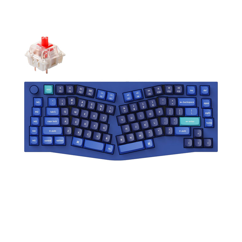Keychron Q10 (Alice レイアウト) QMK カスタムメカニカルキーボード（US ANSI 配列）