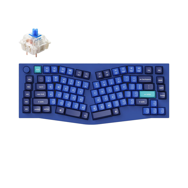 Keychron Q10 (Alice レイアウト) QMK カスタムメカニカルキーボード（US ANSI 配列）