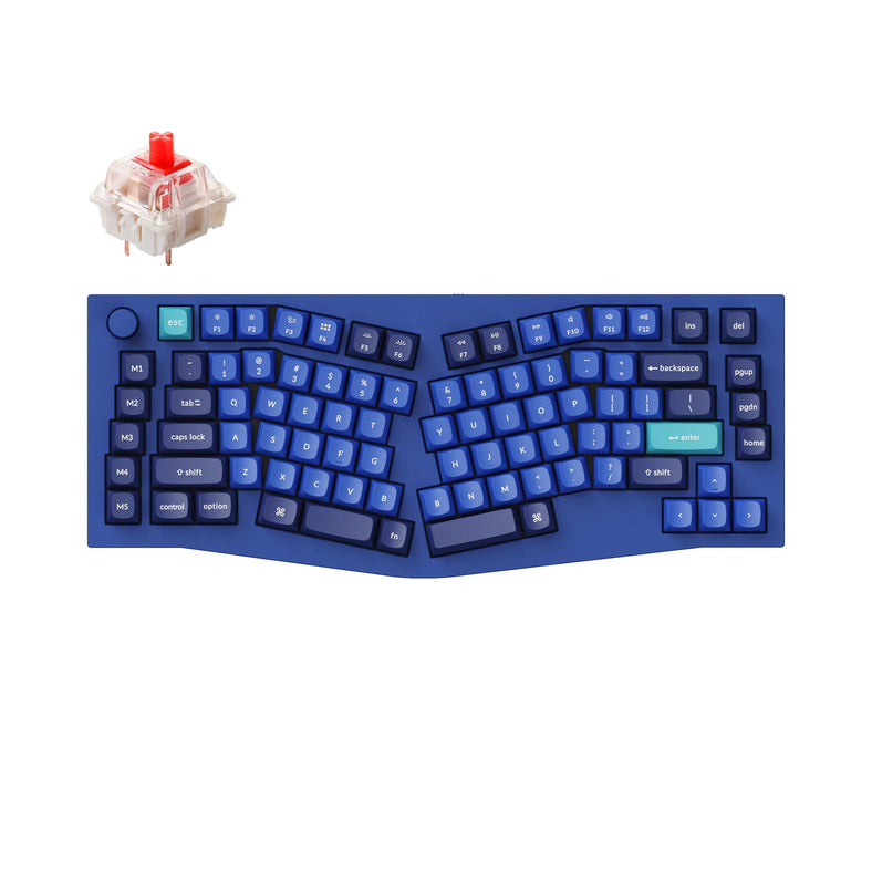 Keychron Q10 (Alice レイアウト) QMK カスタムメカニカルキーボード（US ANSI 配列）
