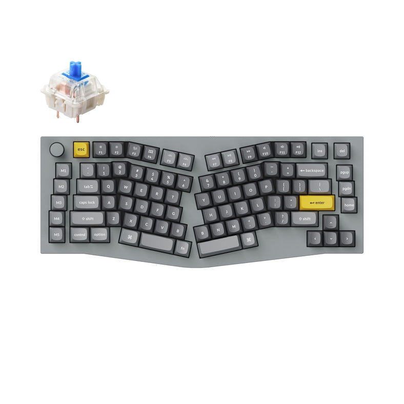Keychron Q10 (Alice レイアウト) QMK カスタムメカニカルキーボード（US ANSI 配列）