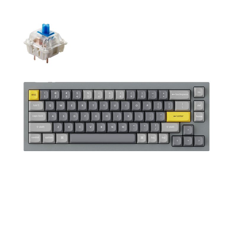 Keychron Q2 QMK カスタム メカニカル キーボード（US ANSI 配列）