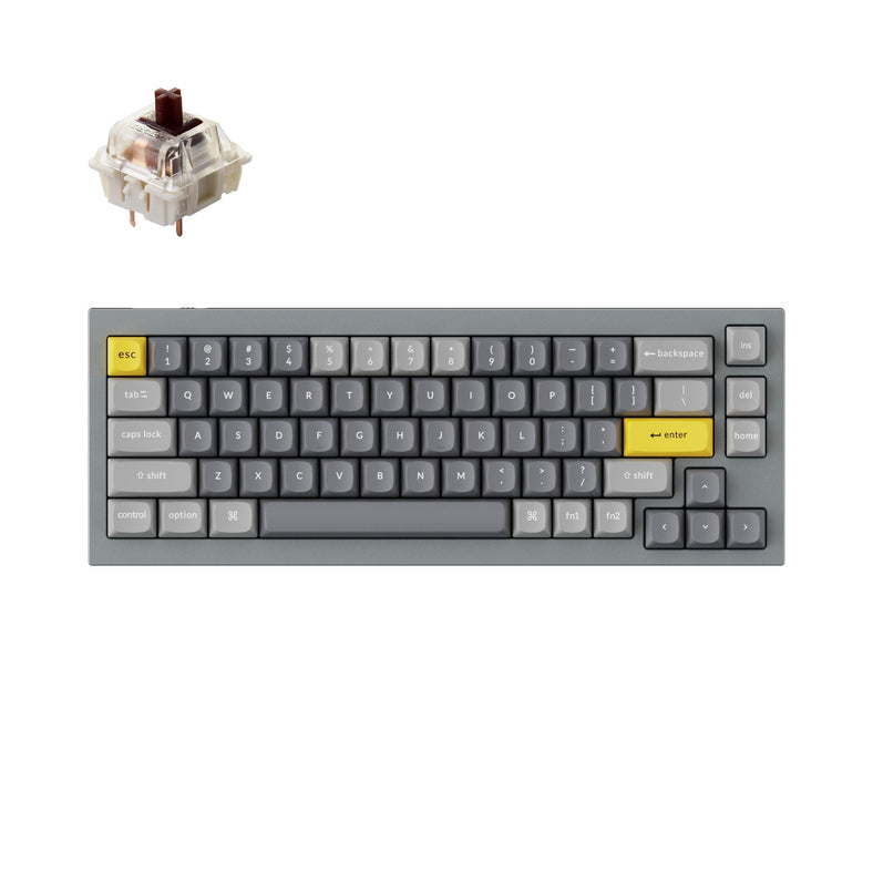 Keychron Q2 QMK カスタム メカニカル キーボード（US ANSI 配列）