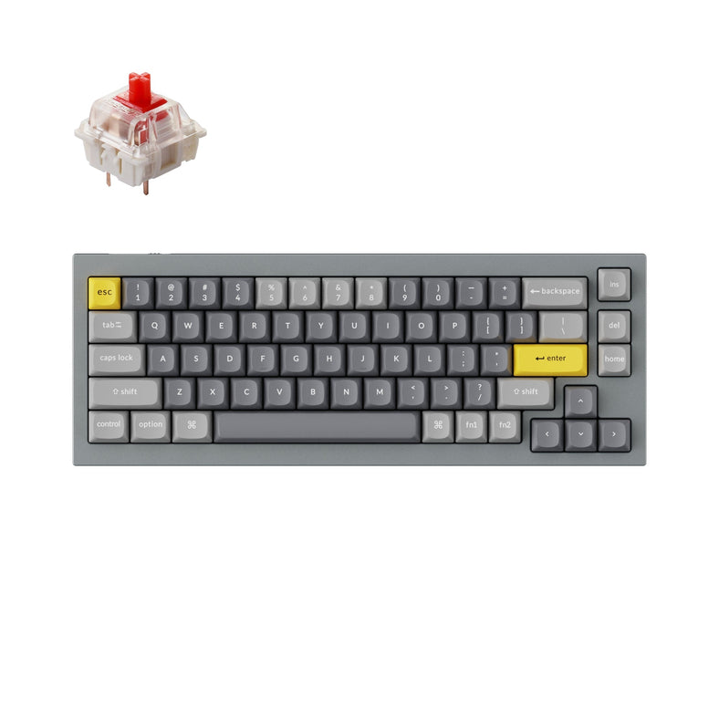 Keychron Q2 QMK カスタム メカニカル キーボード（US ANSI 配列）