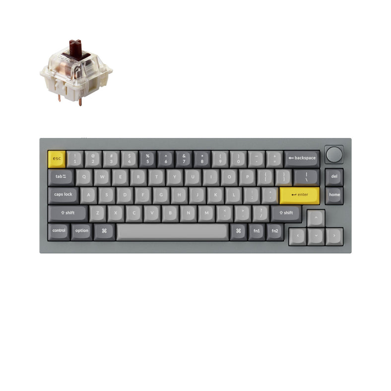 Keychron Q2 QMK カスタム メカニカル キーボード（US ANSI 配列）