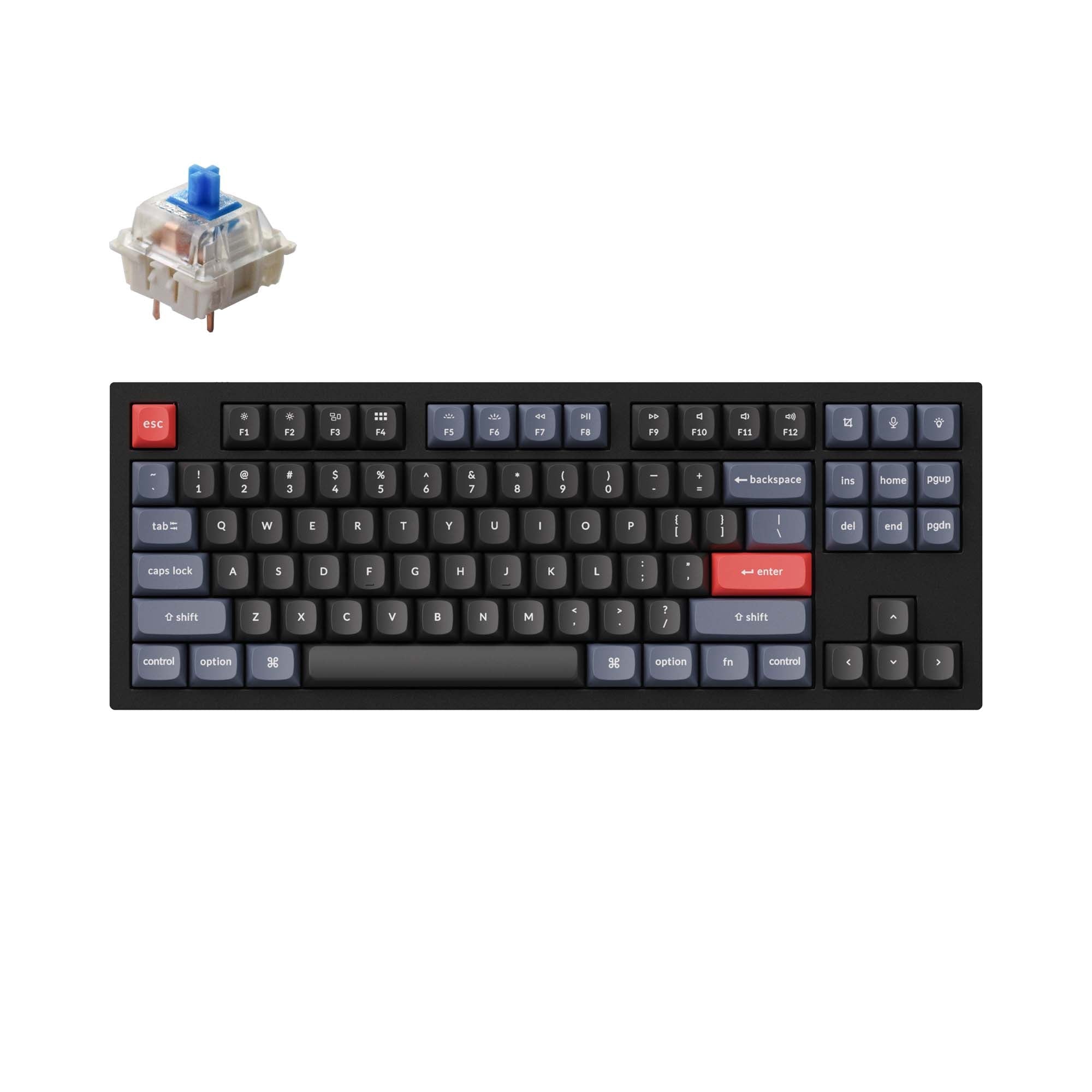 Keychron Q3 QMK カスタム メカニカル キーボード（US ANSI 配列）