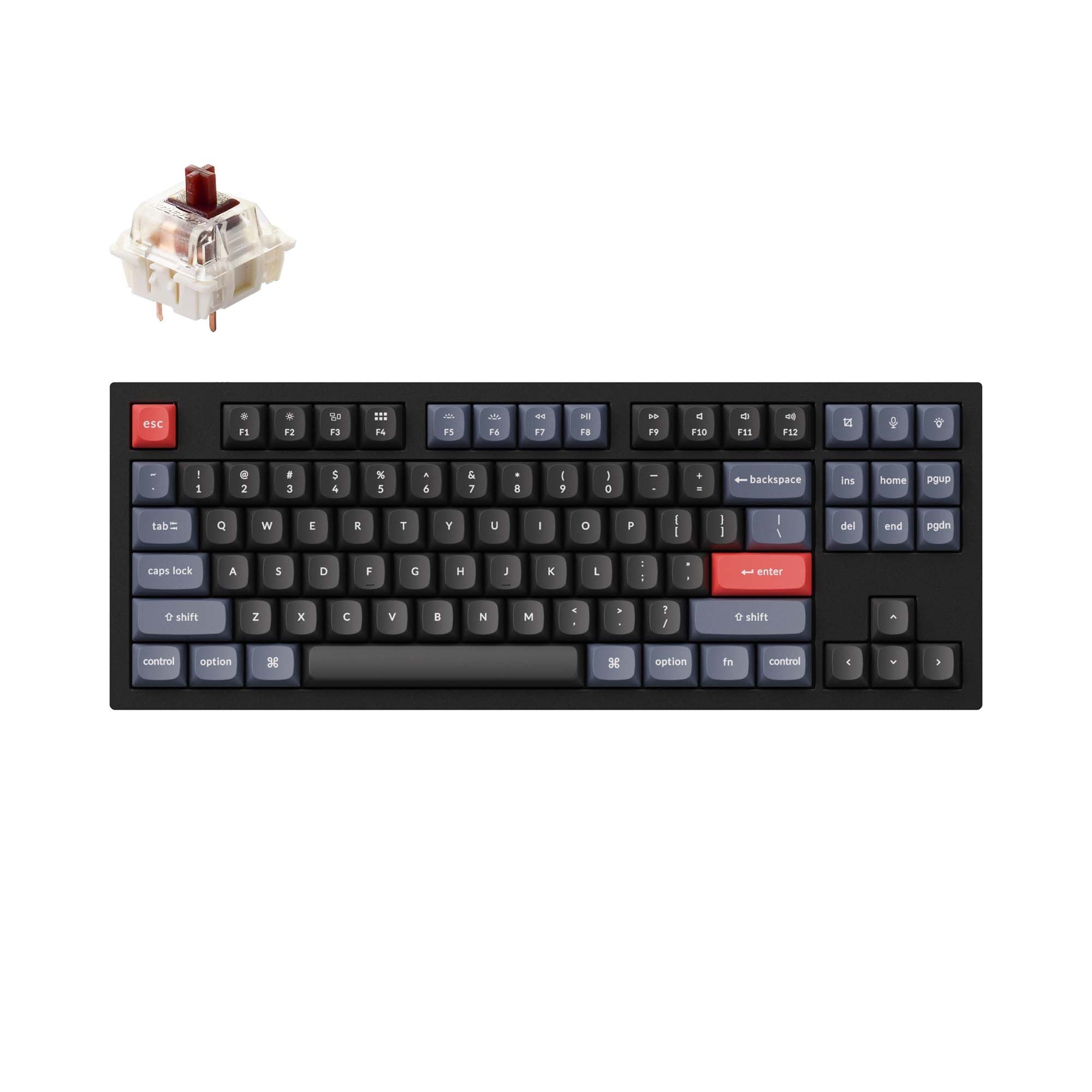 Keychron Q3 QMK カスタム メカニカル キーボード（US ANSI 配列）