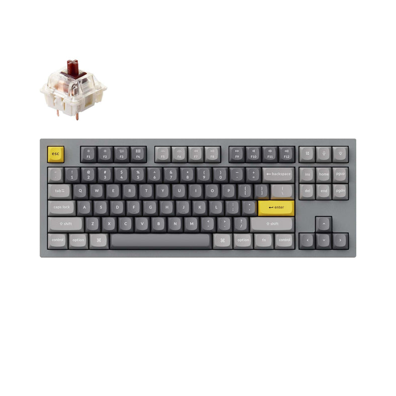 Keychron Q3 QMK カスタム メカニカル キーボード（US ANSI 配列）