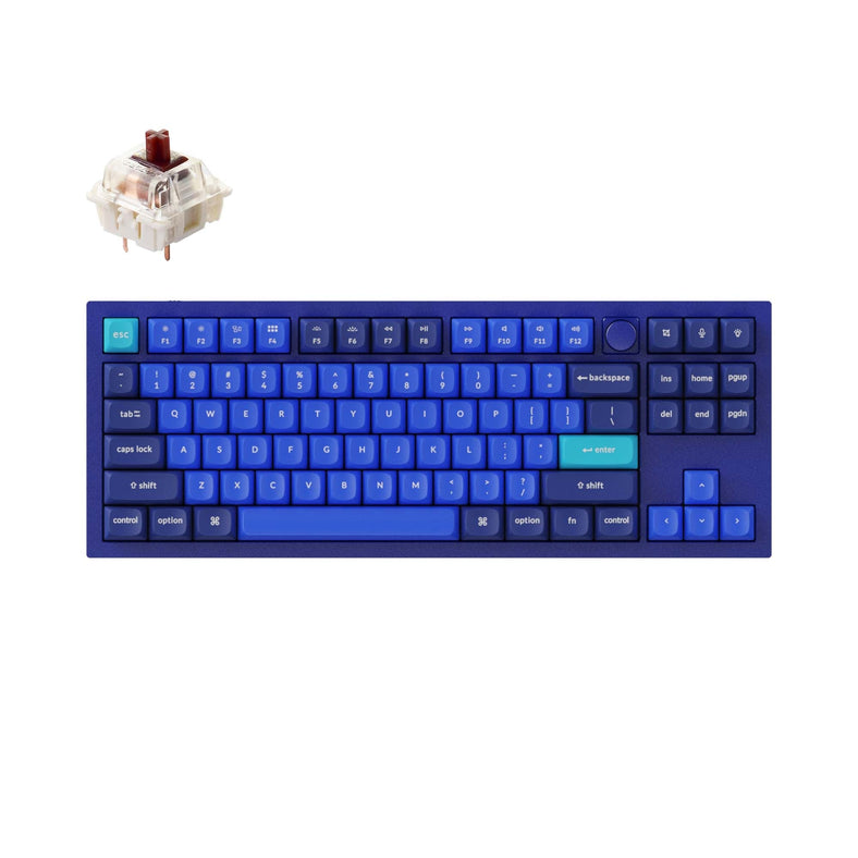 Keychron Q3 QMK カスタム メカニカル キーボード（US ANSI 配列）