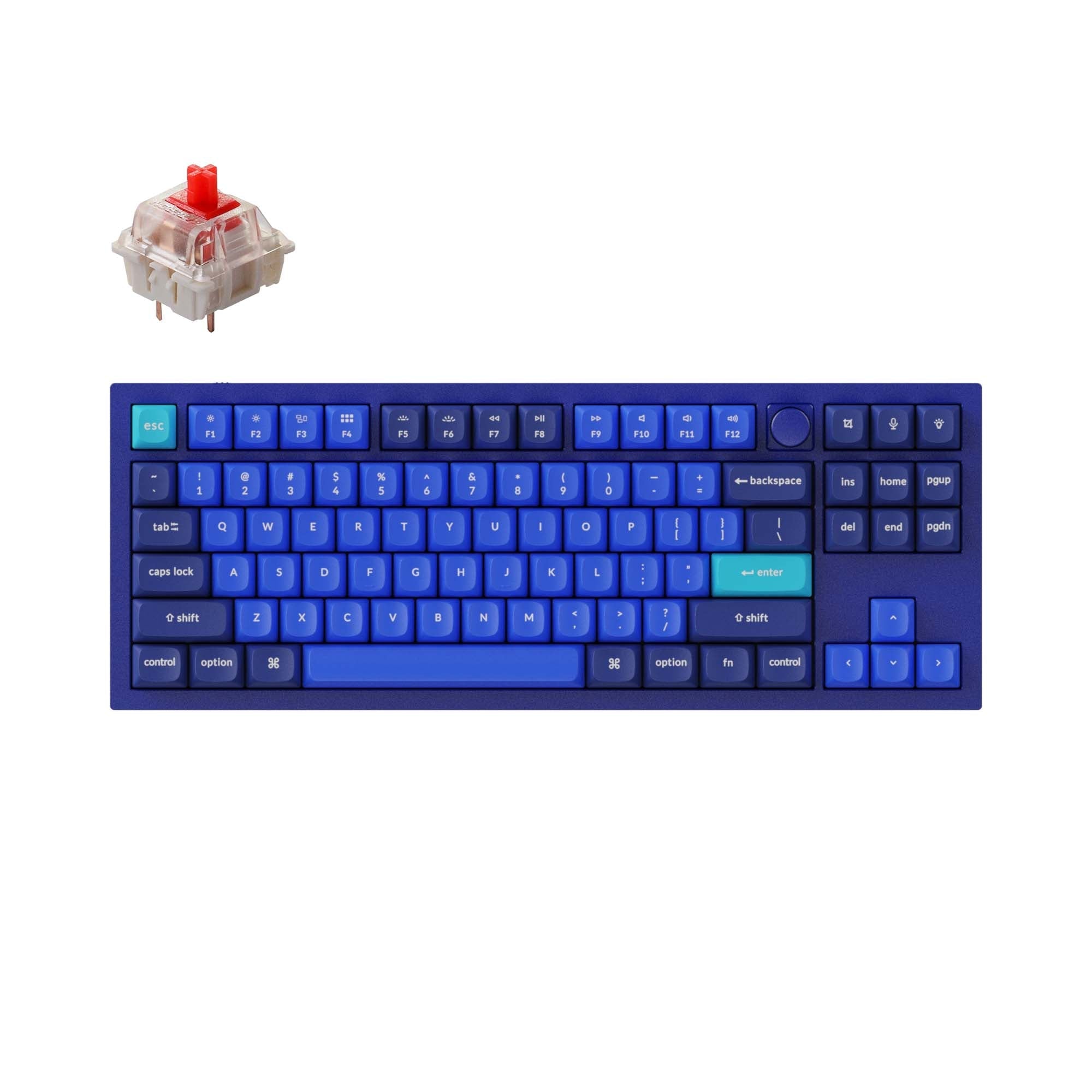 Keychron Q3 QMK カスタム メカニカル キーボード（US ANSI 配列）