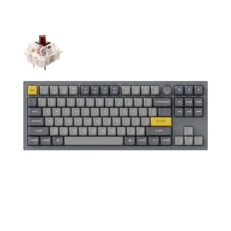 Keychron Q3 QMK カスタム メカニカル キーボード（US ANSI 配列）