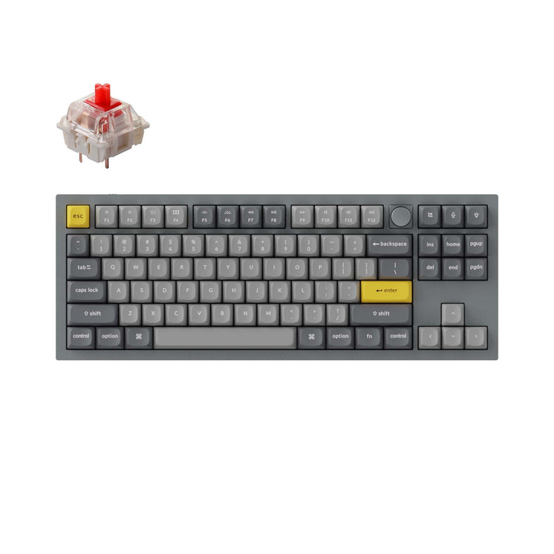 Keychron Q3 QMK カスタム メカニカル キーボード（US ANSI 配列）