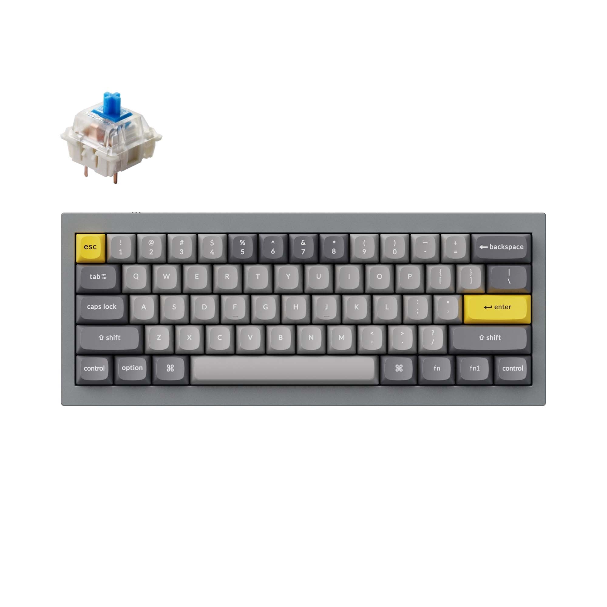 Keychron Q4 QMK カスタム メカニカル キーボード（US ANSI 配列）