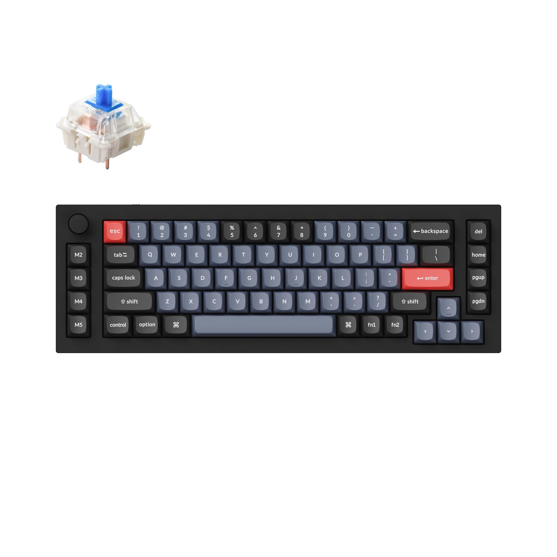 Keychron Q65 QMK カスタムメカニカルキーボード（US ANSI 配列）