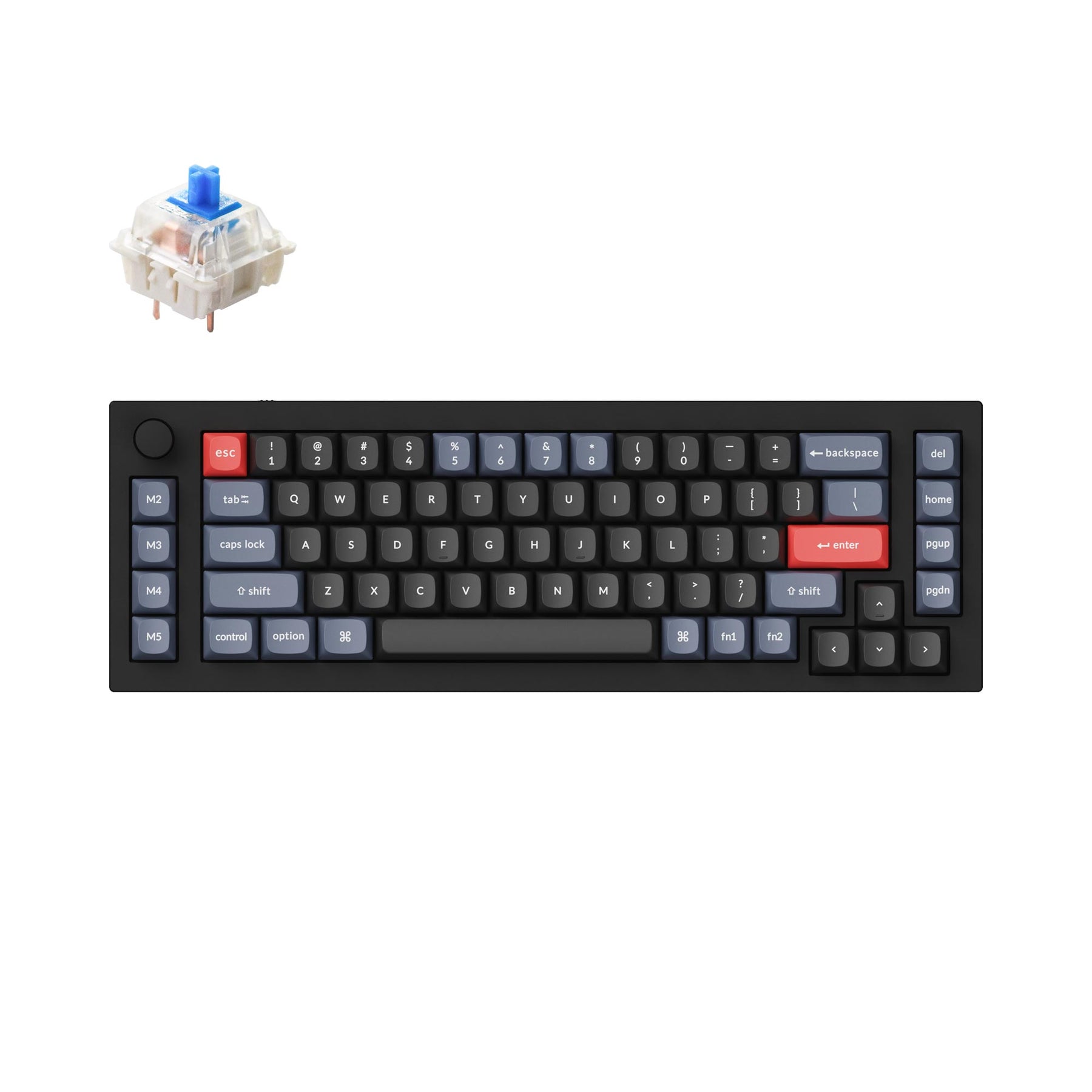Keychron Q65 QMK カスタムメカニカルキーボード（US ANSI 配列）