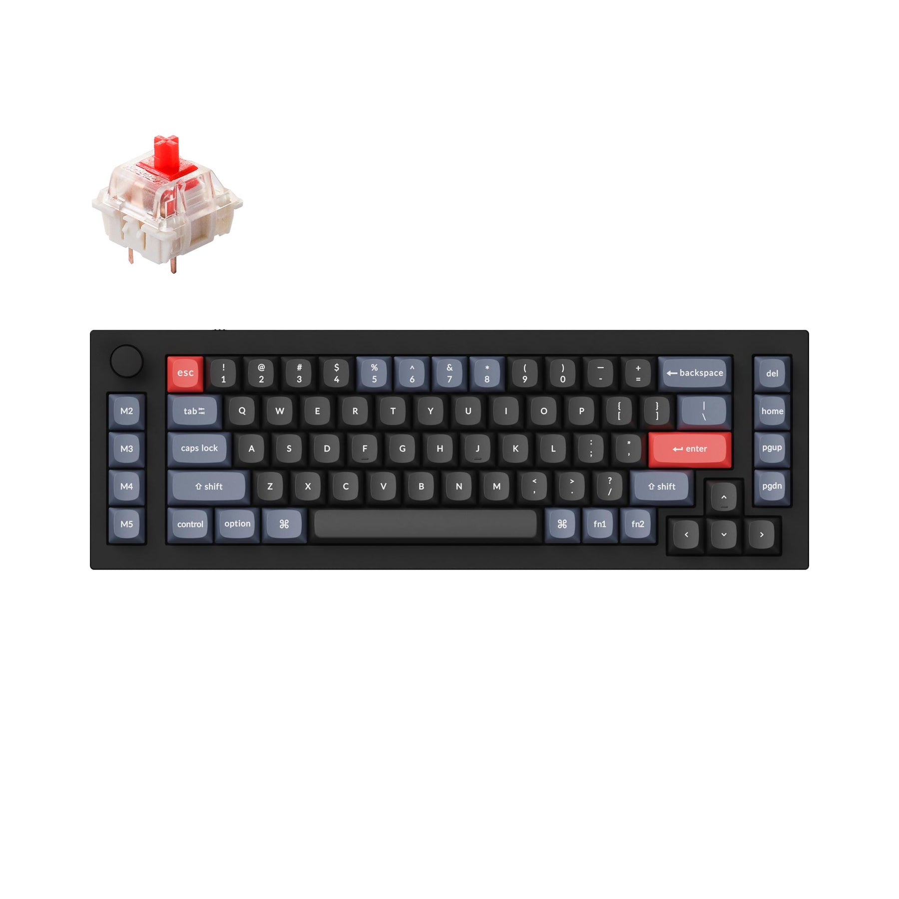 Keychron Q65 QMK カスタムメカニカルキーボード（US ANSI 配列）