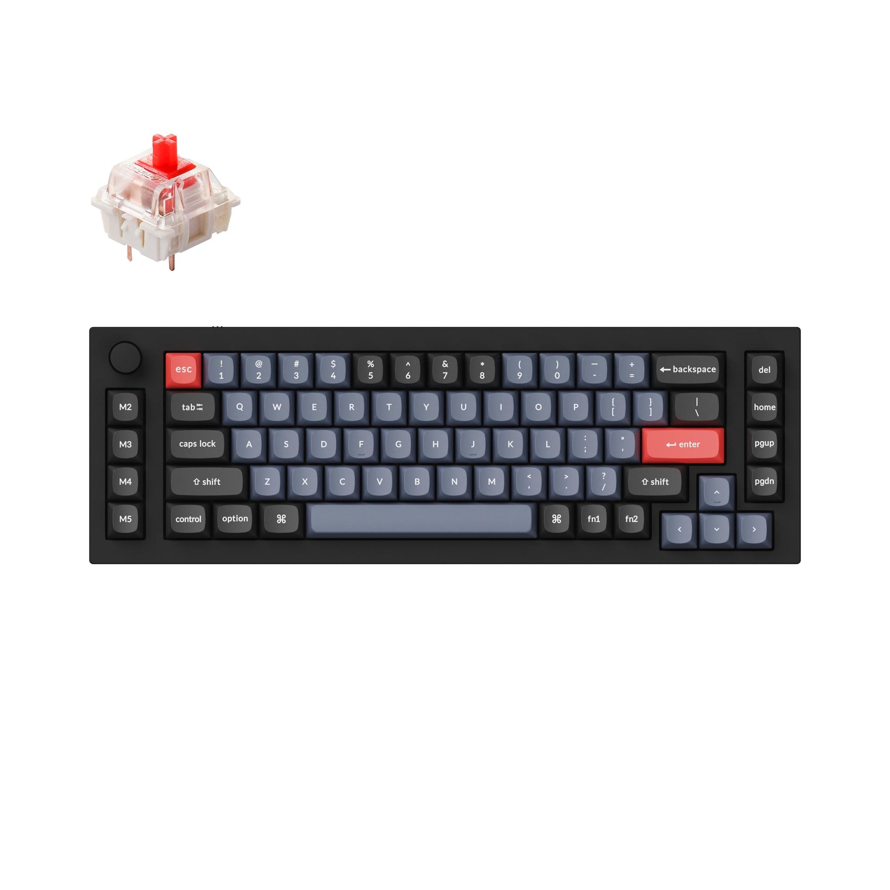 Keychron Q65 QMK カスタムメカニカルキーボード（US ANSI 配列）