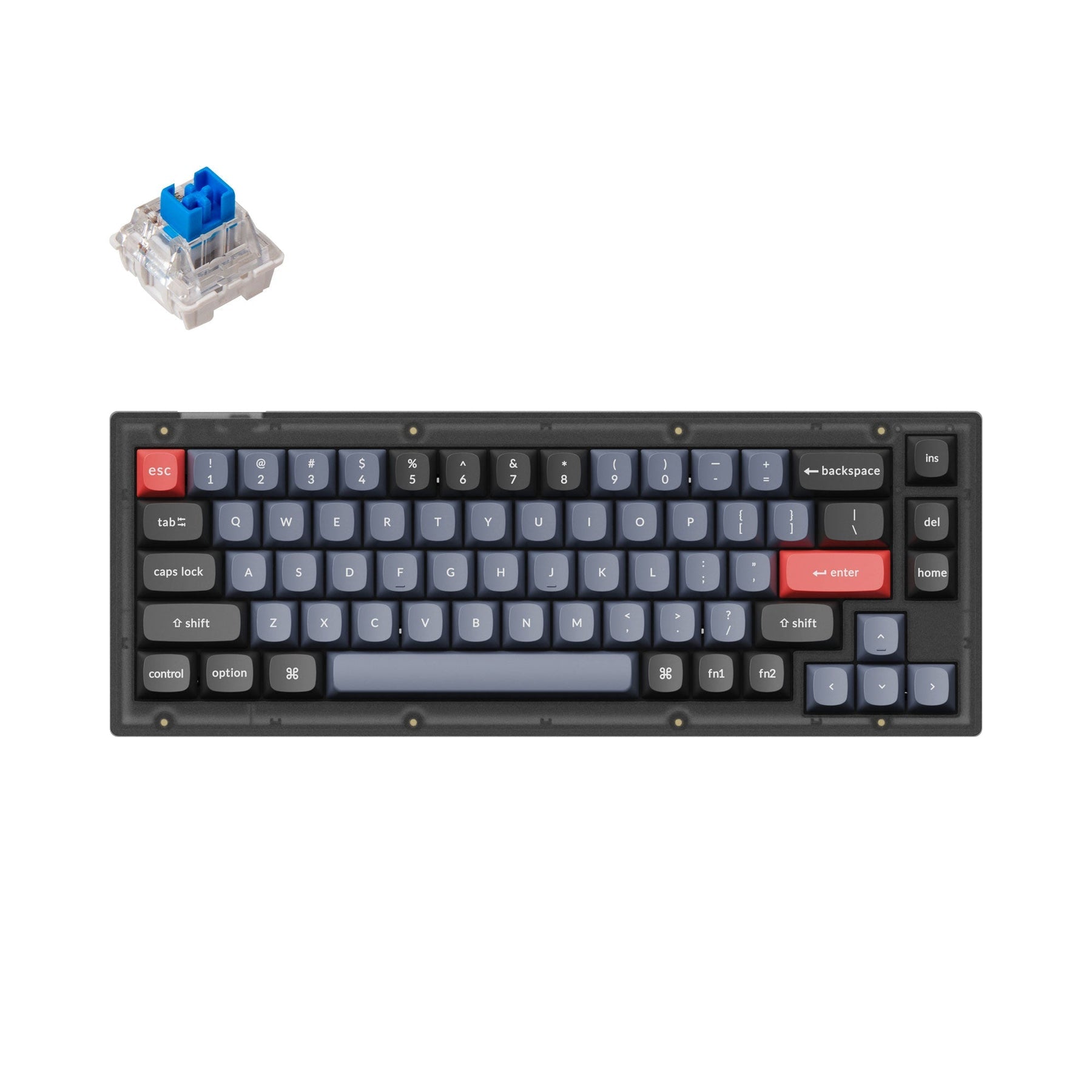 Keychron V2 QMK カスタムメカニカルキーボード（US ANSI 配列）