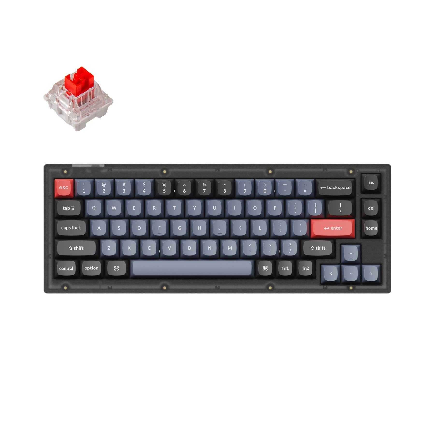 Keychron V2 QMK カスタムメカニカルキーボード（US ANSI 配列）
