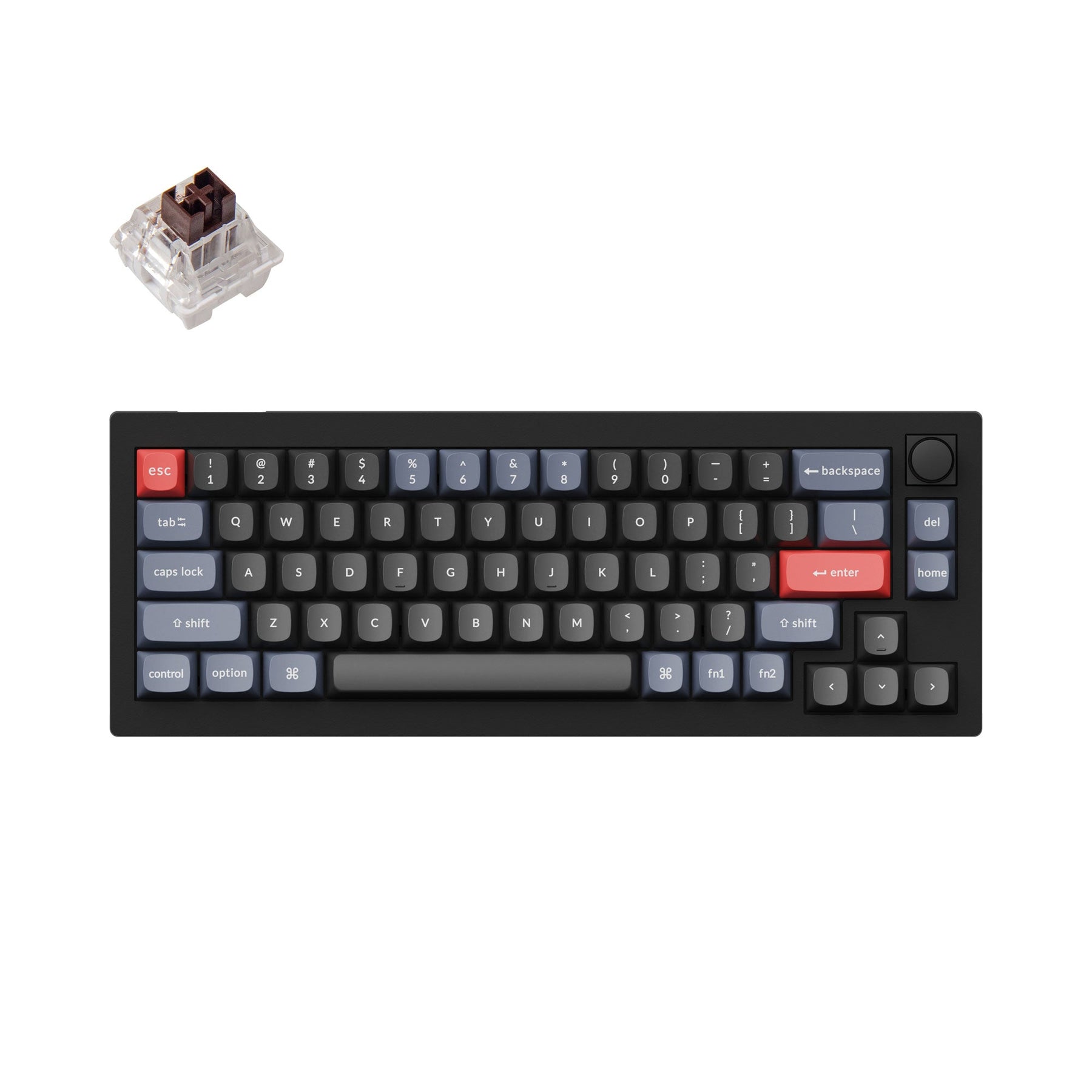 Keychron V2 QMK カスタムメカニカルキーボード（US ANSI 配列）